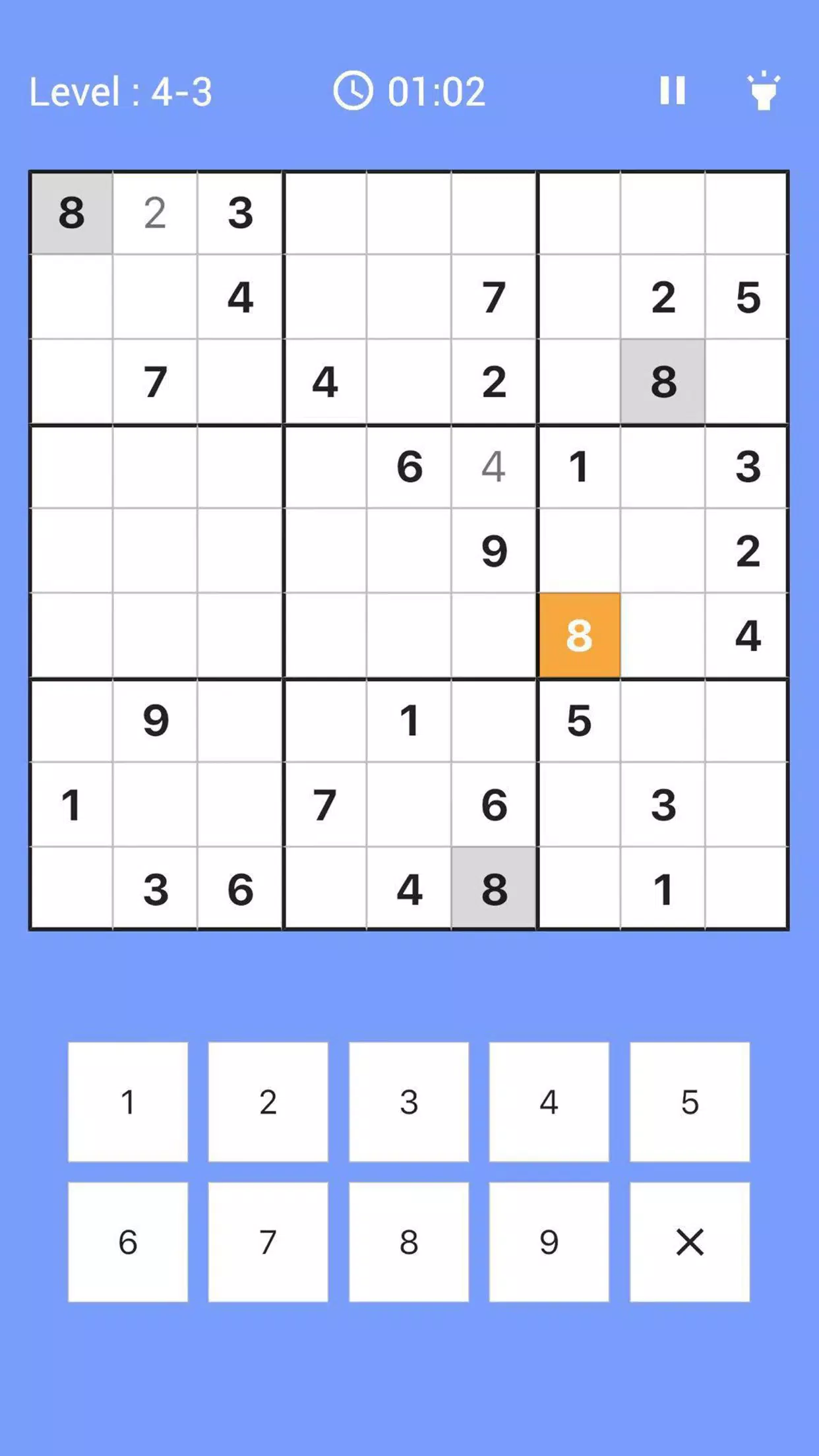 Crazy Sudoku Captura de pantalla 1