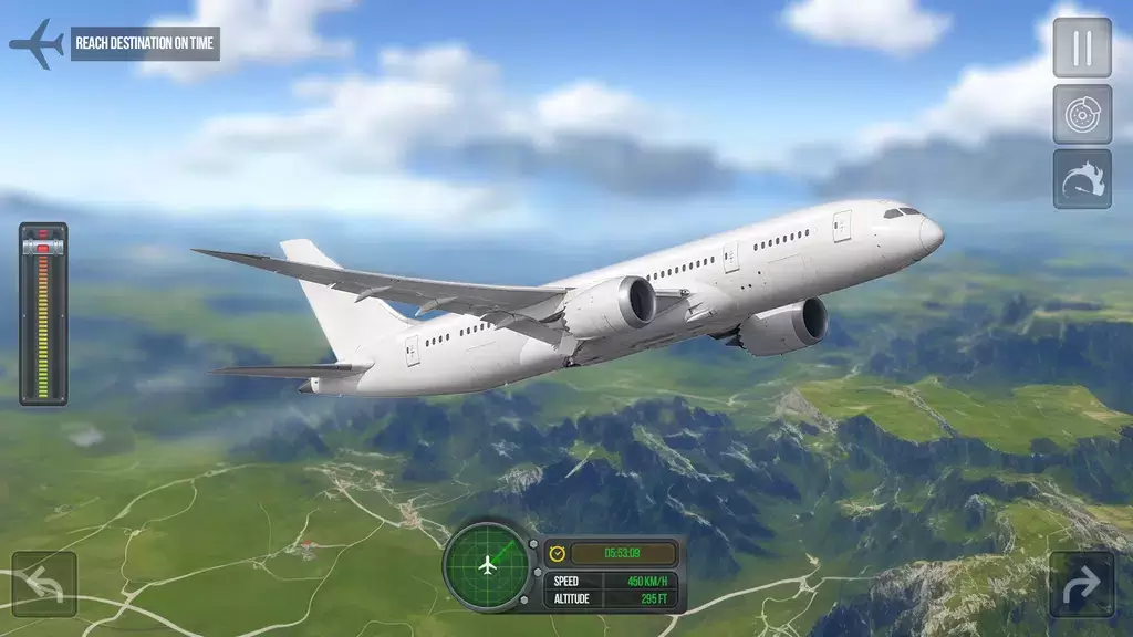 Flight Simulator - Plane Games Capture d'écran 1