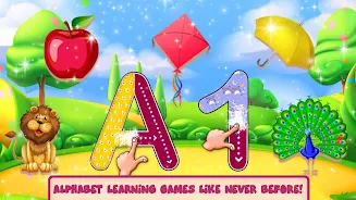 Learn ABC Alphabets & 123 Game Captura de pantalla 1