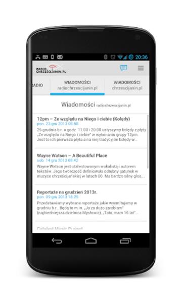 Radio Chrzescijanin应用截图第2张