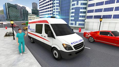 Ambulance Simulator Car Driver應用截圖第2張