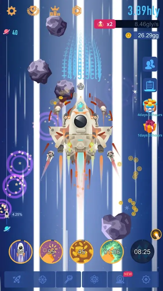 Space Colonizers Idle Clicker ภาพหน้าจอ 3