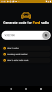 Ford radio code generator Ekran Görüntüsü 2