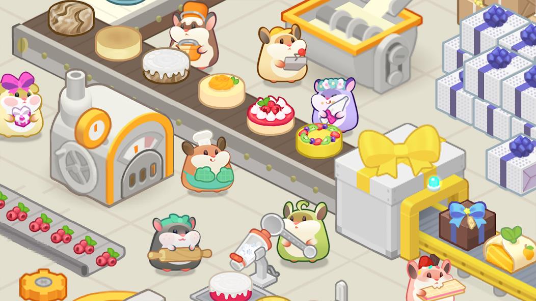 Hamster cake factory Mod ภาพหน้าจอ 0