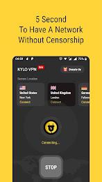 Kylo Vpn - Fast & Safe Tangkapan skrin 2