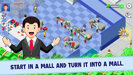 Mini Micro Mall - Tycoon Game Capture d'écran 0