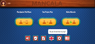 Mancala Online Strategy Game Tangkapan skrin 0