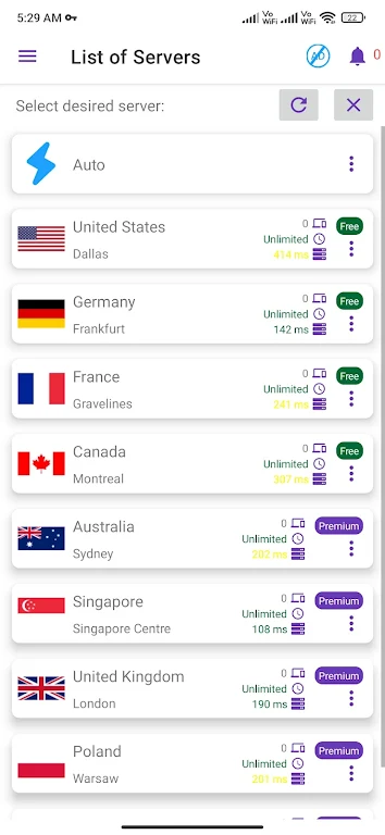 SafeHarbor VPN Capture d'écran 0