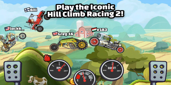 Hill Climb Racing 2 Ekran Görüntüsü 0