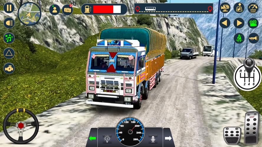 Indian Truck Drive Lorry Games Zrzut ekranu 0