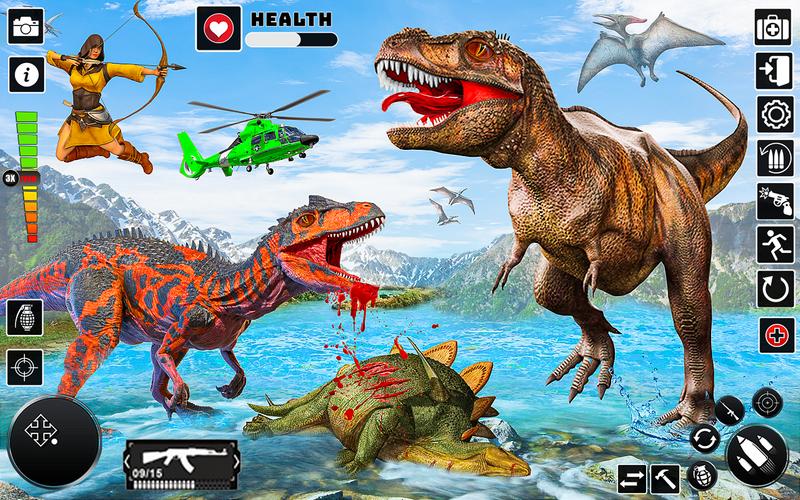 Dino Hunter 3D Hunting Games স্ক্রিনশট 2