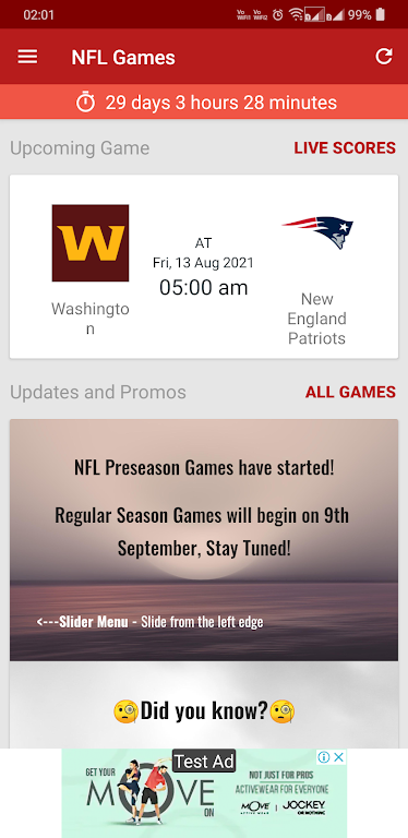 NFL 2024 Schedule Scores應用截圖第0張