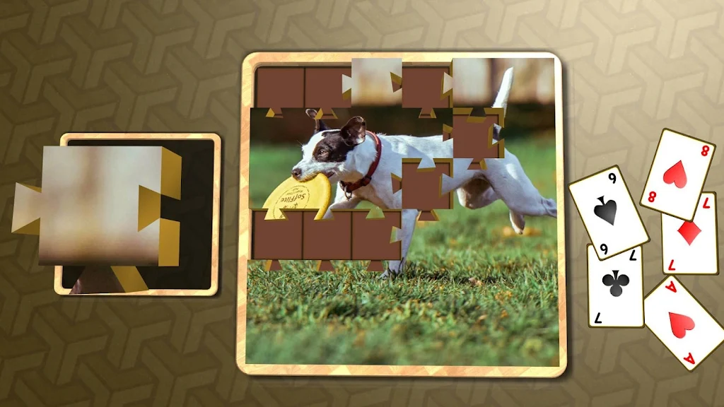 Jigsaw Solitaire - Dogs ဖန်သားပြင်ဓာတ်ပုံ 3