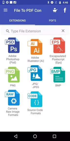 File to PDF Converter(AI, PSD) ဖန်သားပြင်ဓာတ်ပုံ 0
