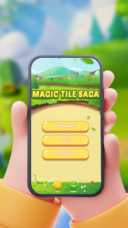 Magic Tile Saga Schermafbeelding 0