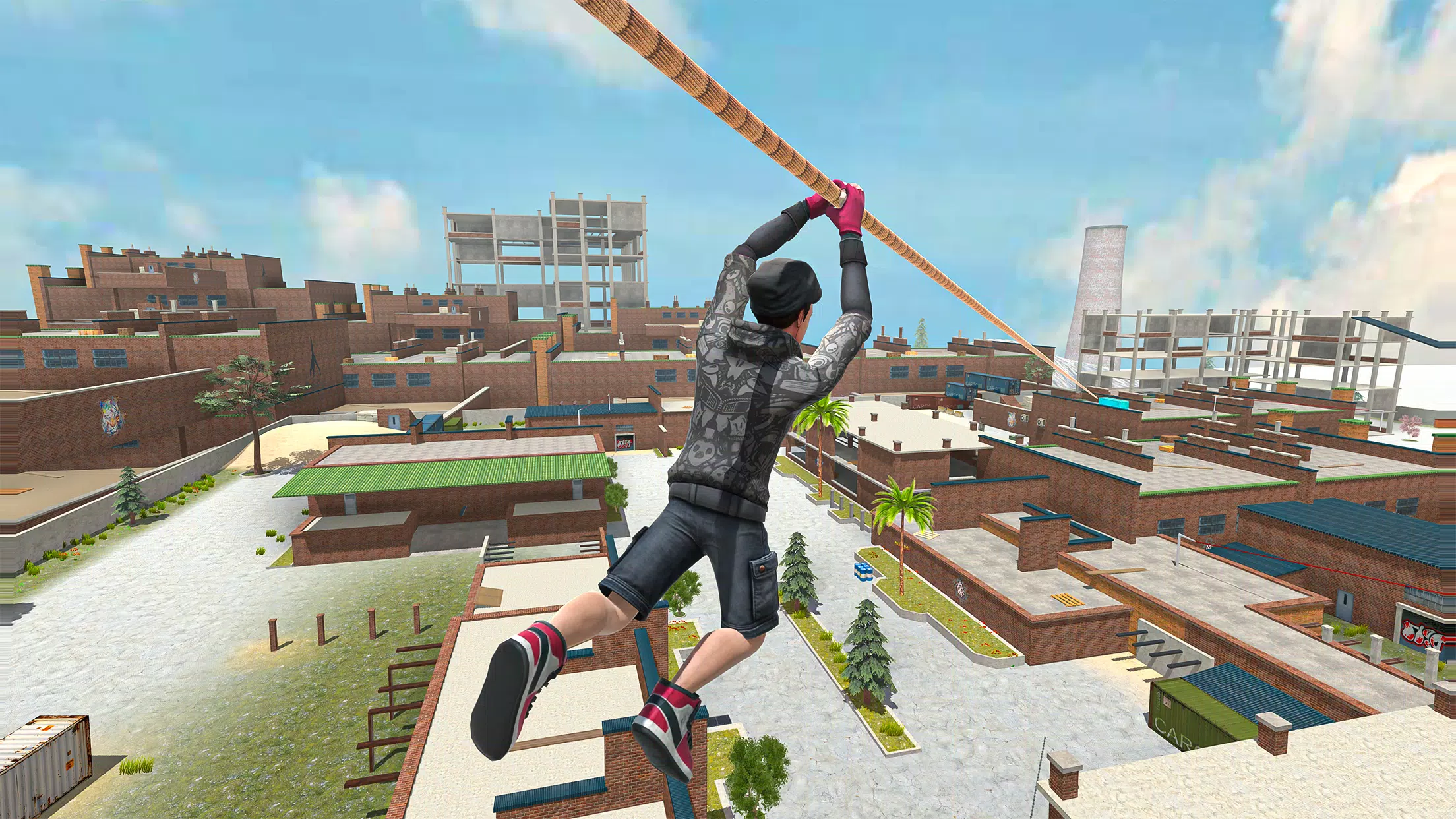Going Up Parkour Captura de tela 2