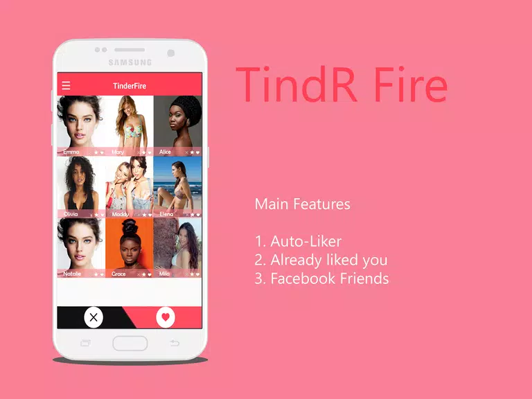 TindR Fire ภาพหน้าจอ 0