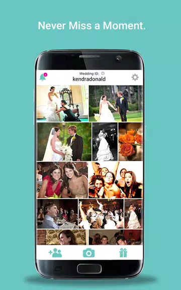 WedPics - Wedding Photo App Zrzut ekranu 1