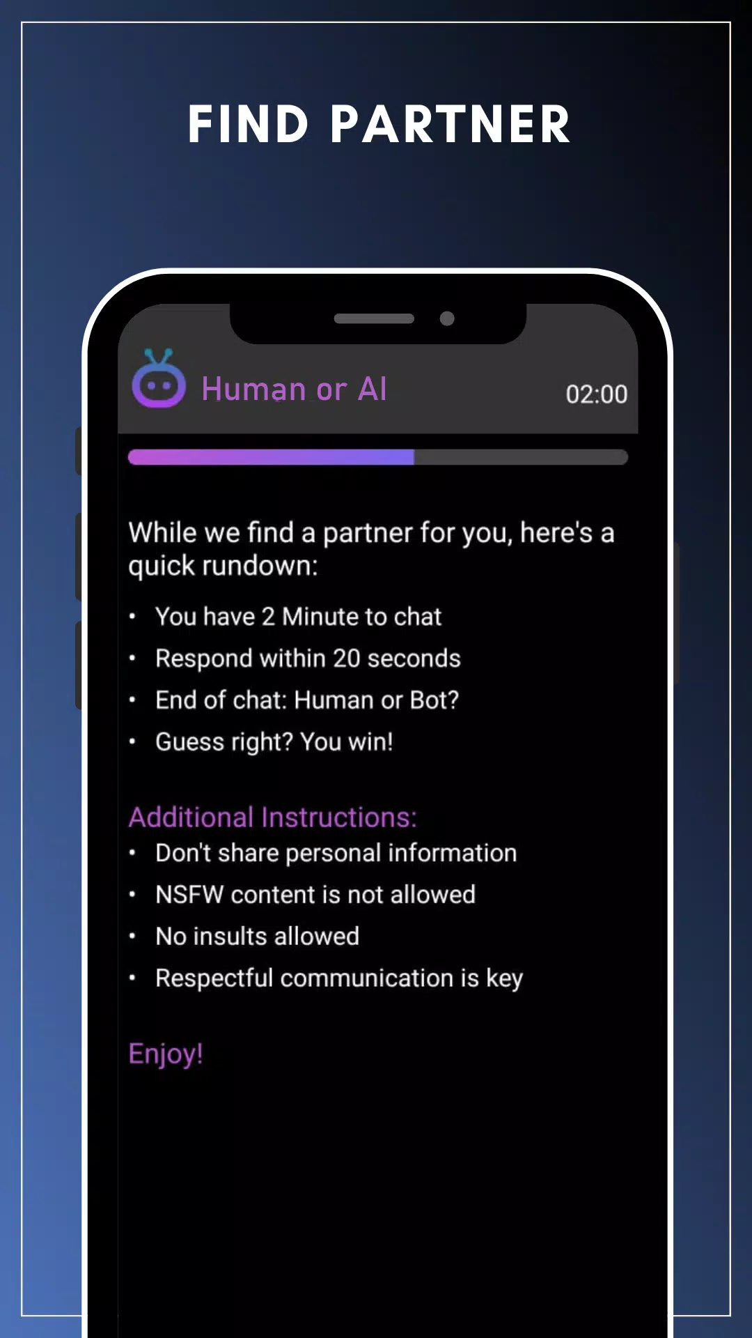 Human or AI Tangkapan skrin 0