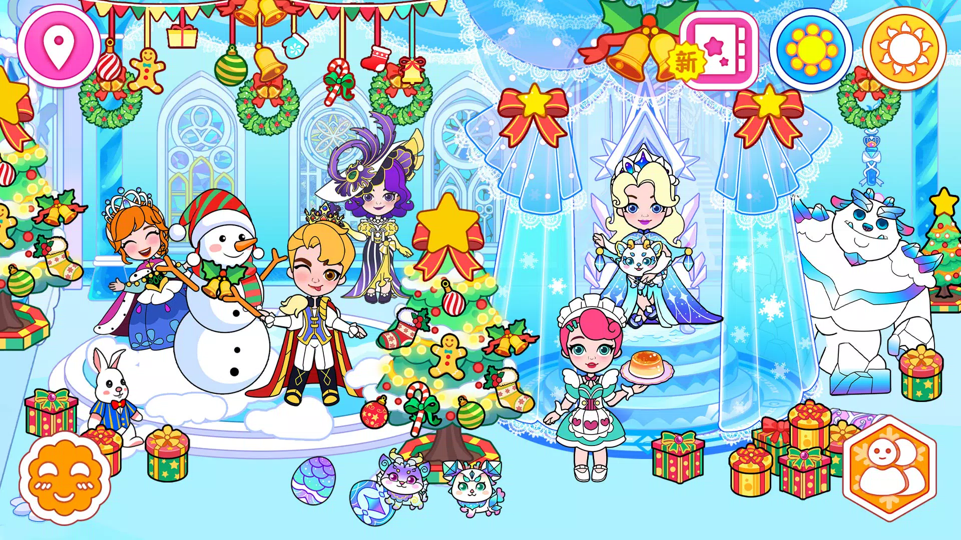 Ice Princess World Castle Life Screenshot 0