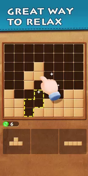 Wood Block Puzzle Classic Game Ekran Görüntüsü 1