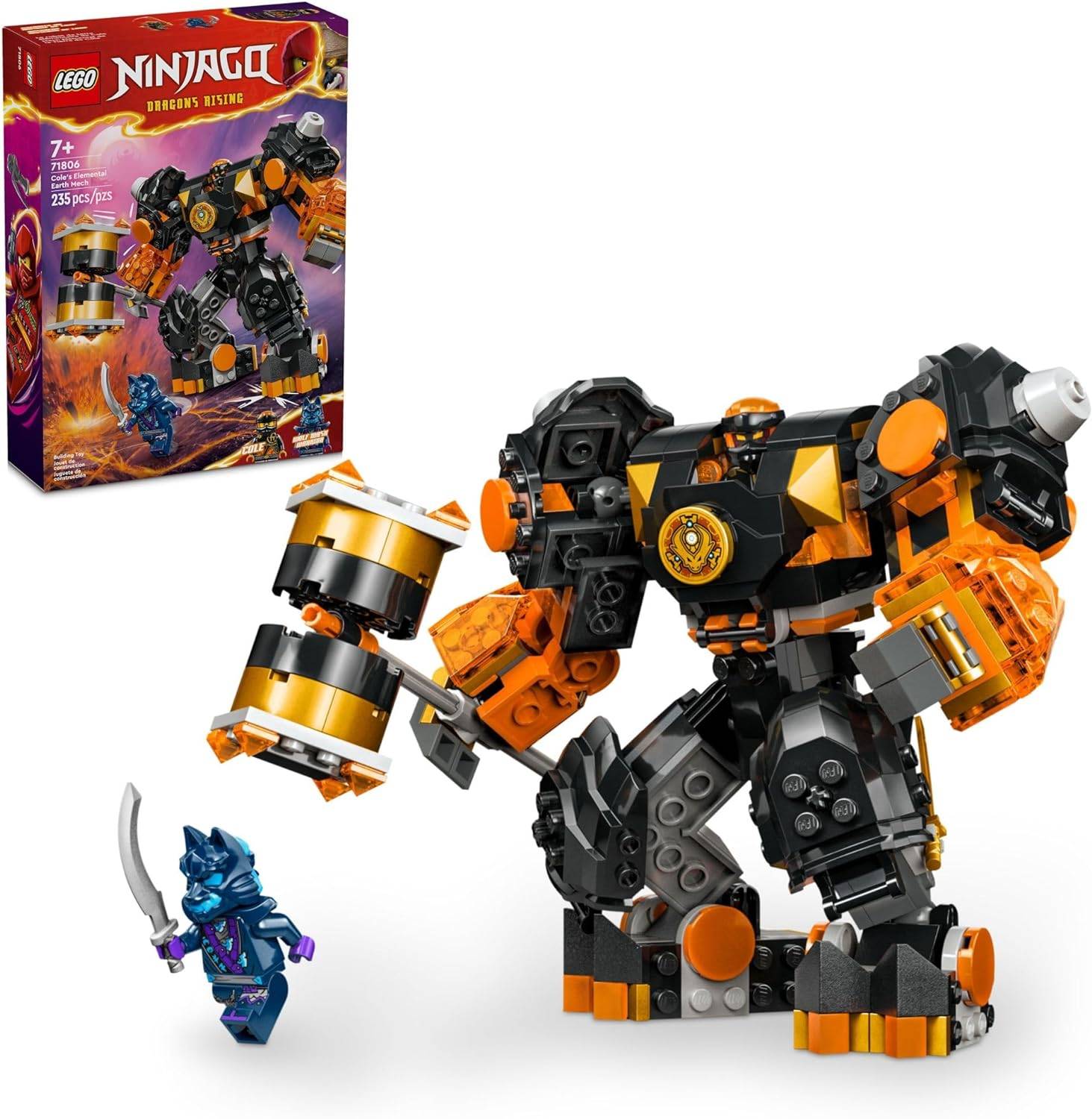 LEGO Ninjago Cole’s Elemental Earth Mech