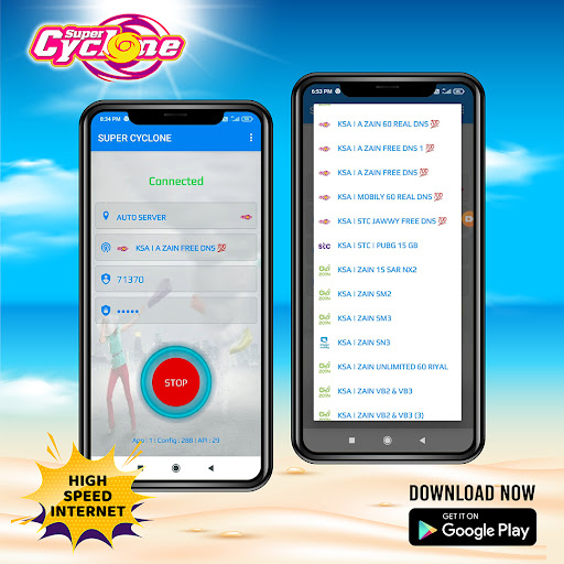 Super Cyclone Vpn Captura de tela 1