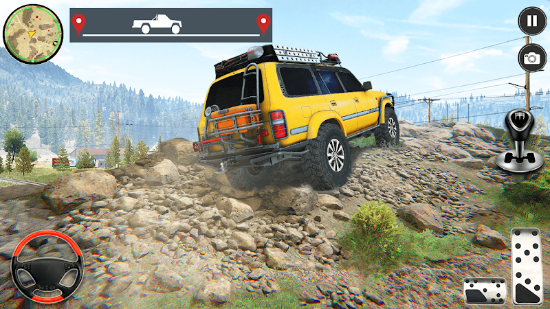 4x4 Turbo Jeep Racing Mania Schermafbeelding 2