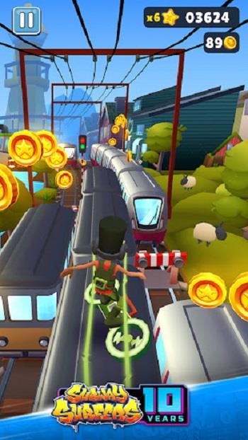 Subway Surfers Zrzut ekranu 2