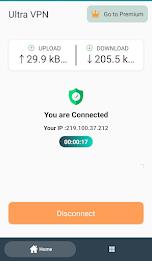 Ultra VPN Ảnh chụp màn hình 0