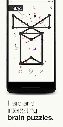 Schermata 1Line & dots. Puzzle game. 2