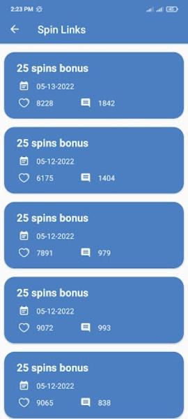 Schermata Spin Link - Spin and Coin 0