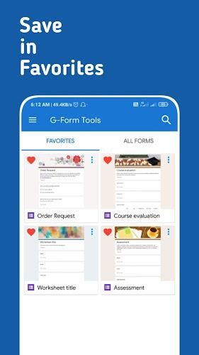 G-Form Tools - Autofill Forms Скриншот 2