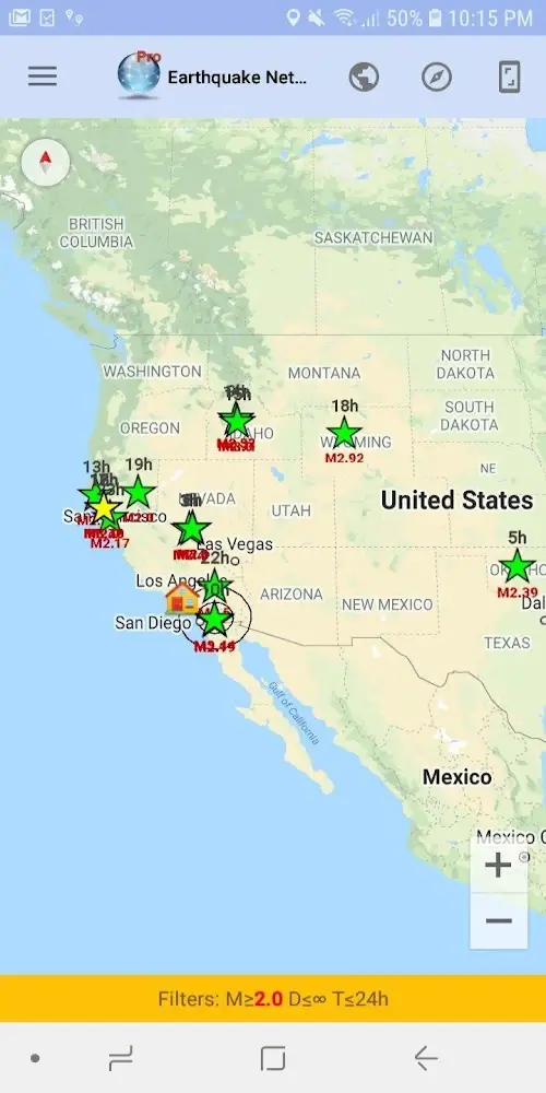 Earthquake Network PRO Capture d'écran 1