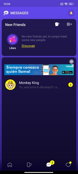 Monkey - random video chat 스크린샷 2