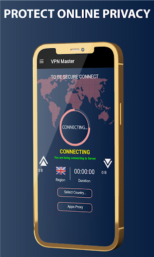 VPN Proxy Master Safe & secure Capture d'écran 3