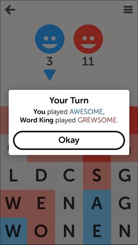 Letterpress – Word Game Screenshot 1