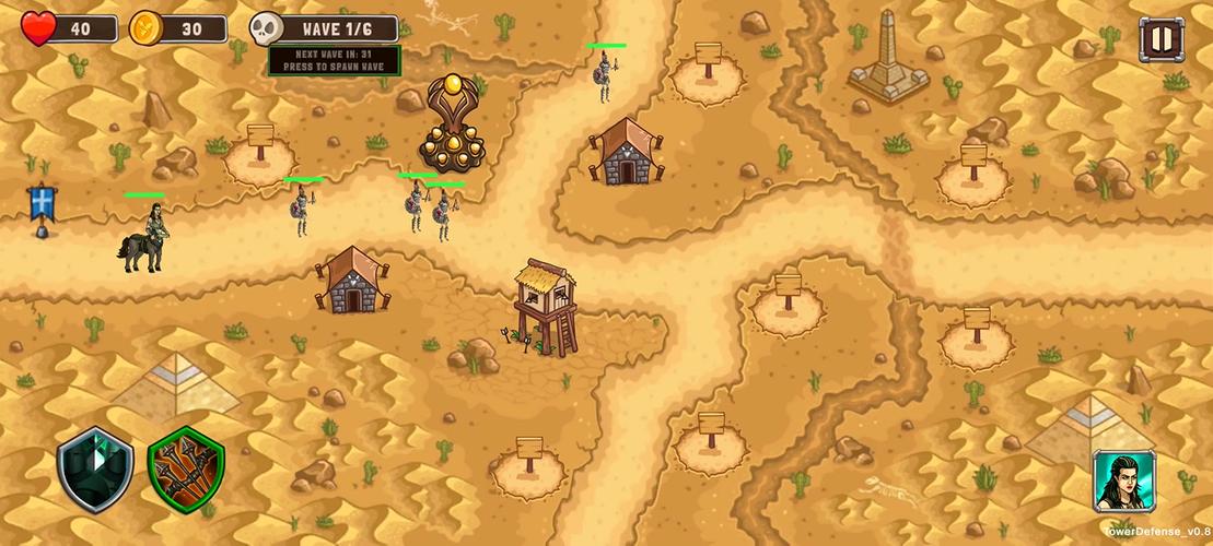 Vulcan's Tower Defense Tangkapan skrin 2