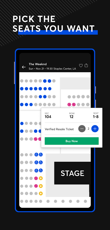 Ticketmaster Schermafbeelding 3