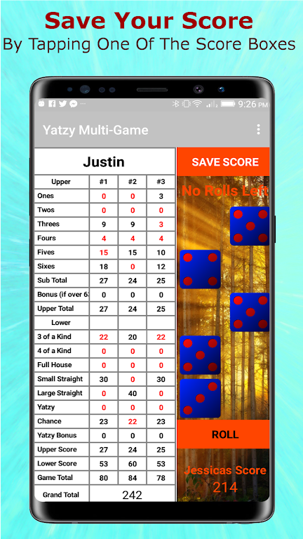 Yatzy Multi-Game Edition應用截圖第2張