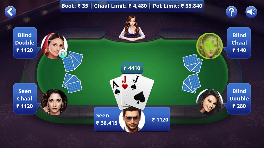 Teen Patti Offline ဖန်သားပြင်ဓာတ်ပုံ 2