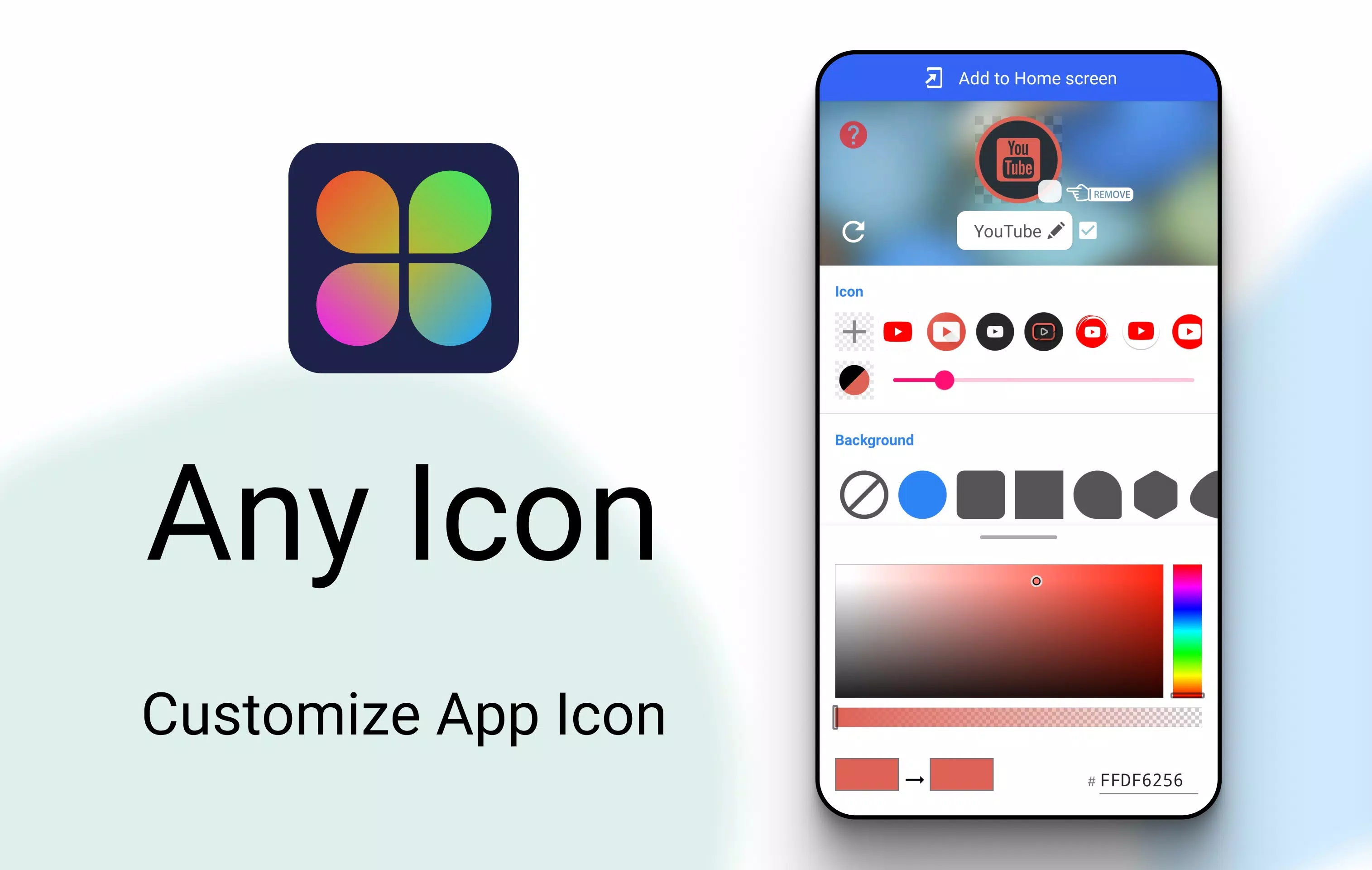 Icon Changer ဖန်သားပြင်ဓာတ်ပုံ 0