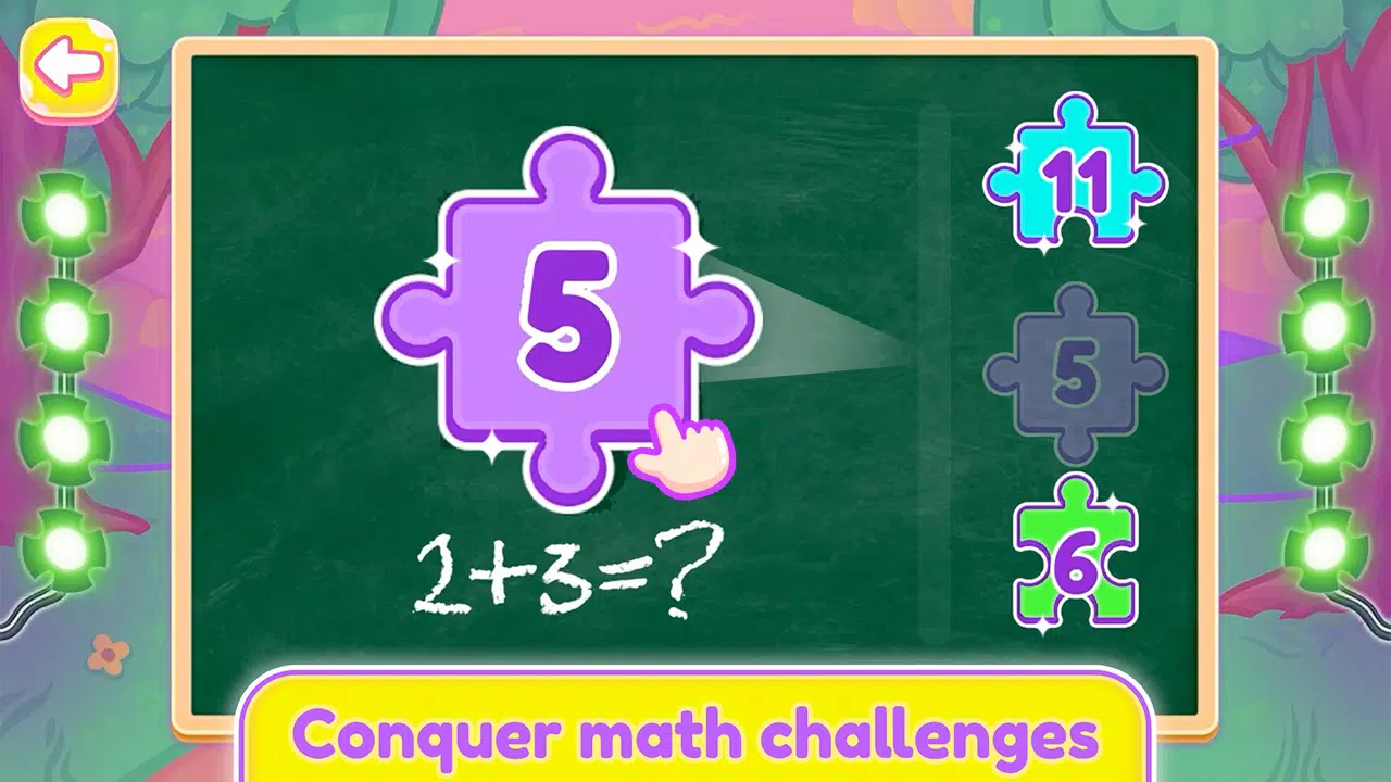 Math Kids Puzzle Captura de tela 1