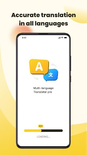 Multi-language Translator pro Screenshot 0