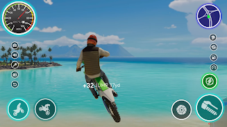 Bike Stunt Race 3D Captura de tela 0