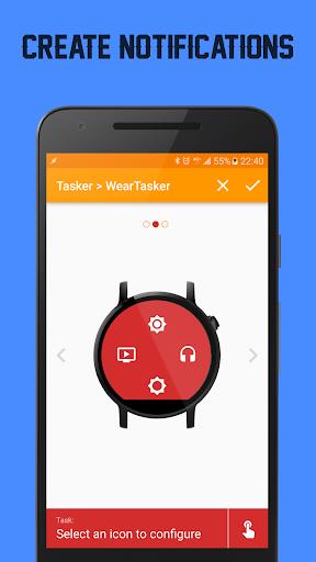 WearTasker - Tasker for Wear Ảnh chụp màn hình 1