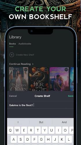 GALATEA: Novels & Audiobooks Screenshot 1