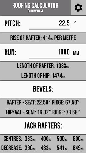 Roofing Calculator Tangkapan skrin 1