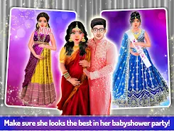 Indian Fashion Mom Baby Shower স্ক্রিনশট 2