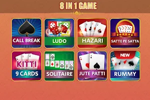 Call Break Ludo & Gin offline Schermafbeelding 3